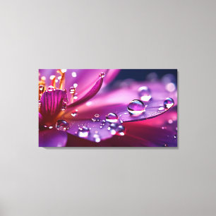 Fantasy Makro Wasserfall Leinwanddruck
