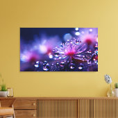 Fantasy Makro Wasserfall Leinwanddruck (Insitu (Wohnzimmer))
