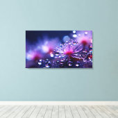 Fantasy Makro Wasserfall Leinwanddruck (Insitu (Holzboden))
