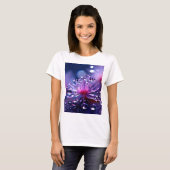 Fantasy Makro Wasserfall T-Shirt (Vorne ganz)