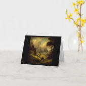 Fantasy Malerei 2 - Mittelalterliche Landschaft Karte (Gelbe Blume)