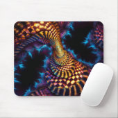 Fantasy Mandy Funnels Blaue Stacheln Mousepad (Mit Mouse)