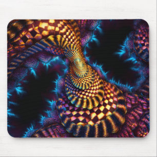 Fantasy Mandy Funnels Blaue Stacheln Mousepad