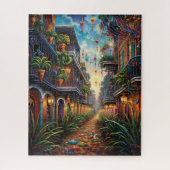 Fantasy Mardi Gras Colors Puzzle (Vertikal)