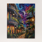 Fantasy Mardi Gras Colors  Puzzle (Vertikal)