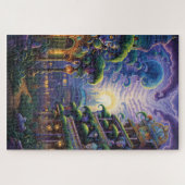 Fantasy Mardi Gras Colors Puzzle (Horizontal)