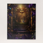 Fantasy Mardi Gras Colors  Puzzle (Vertikal)