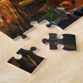 Fantasy Mardi Gras Farben  Puzzle (Seite)