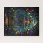 Fantasy Mardi Gras Farben Puzzle (Horizontal)