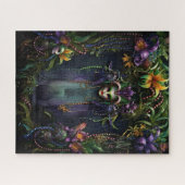 Fantasy Mardi Gras Farben  Puzzle (Horizontal)