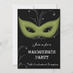 Fantasy-Maskenparty-Einladung Einladung
