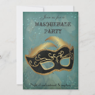 Fantasy-Maskenparty-Einladung Einladung