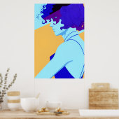 Fantasy Masquerade auf dem Nagel Anwesen Ken Gage Poster (Küche)