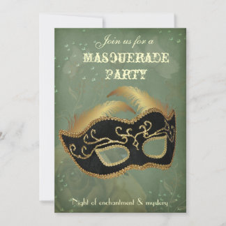 Fantasy Masquerade Party Einladung