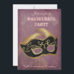 Fantasy Masquerade Party Einladung<br><div class="desc">eine trendige,  rosa Maskierade Party Einladung,  leicht anpassbar,  klicken Sie auf "Anpassen" für zusätzliche Optionen zum Hinzufügen,  Ändern,  Löschen,  Ändern,  Ändern,  Zurückzeichnen,  Wiederherstellen,  Text und Bilder</div>