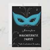 Fantasy Masquerade Party Einladung (Vorderseite)
