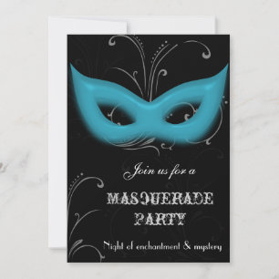Fantasy Masquerade Party Einladung
