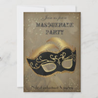 Fantasy Masquerade Party Einladung