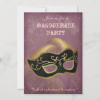 Fantasy-Masqueradenparty-Einladung