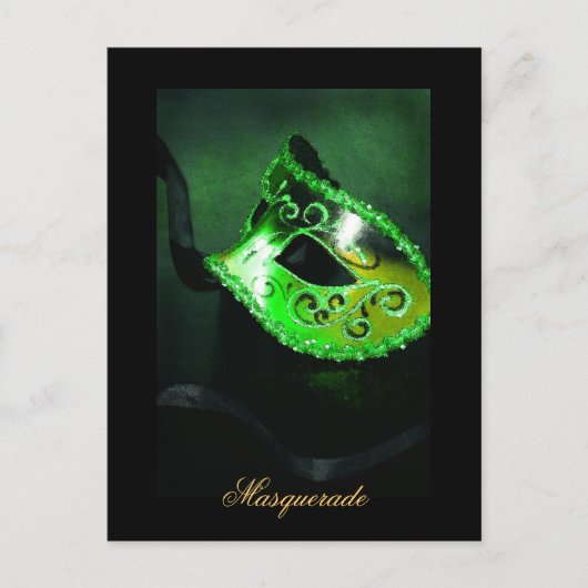 Fantasy Masquerge Villa dei Cedri Postkarte (Vorderseite)