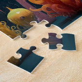 Fantasy-Meereslebewesen in lebhaften Farben Puzzle (Seite)