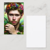 Fantasy Men Fairy Graphic Visitenkarte (Vorne/Hinten)