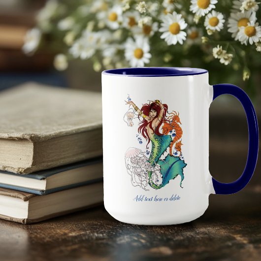 Fantasy Mermaid Aquamariner Schwanz Tasse