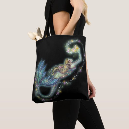Fantasy Mermaid Artwork von Molly Harrison Tasche (Von Nahem)