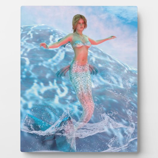 Fantasy Mermaid Fotoplatte (Vorderseite)