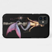 Fantasy Mermaid Gothic Art Case-Mate iPhone Hülle (Rückseite (Horizontal))