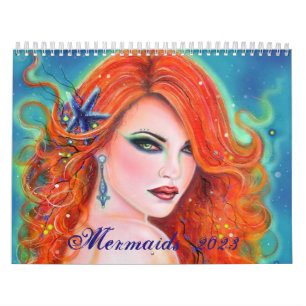 Fantasy Mermaid Kalender 2023 von Renee Lavoie