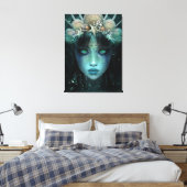 Fantasy Mermaid Leinwanddruck (Insitu (Schlafzimmer))