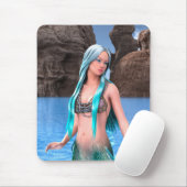 Fantasy Mermaid Mousepad (Mit Mouse)