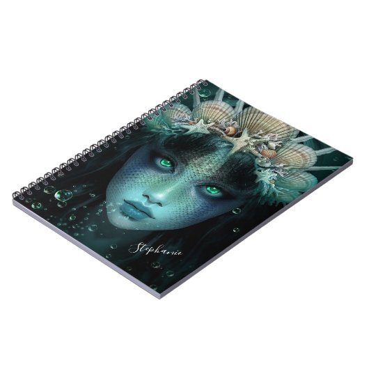 Fantasy Mermaid Notizblock (Linke Seite)