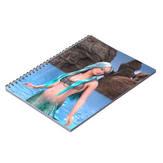 Fantasy Mermaid Notizblock (Linke Seite)