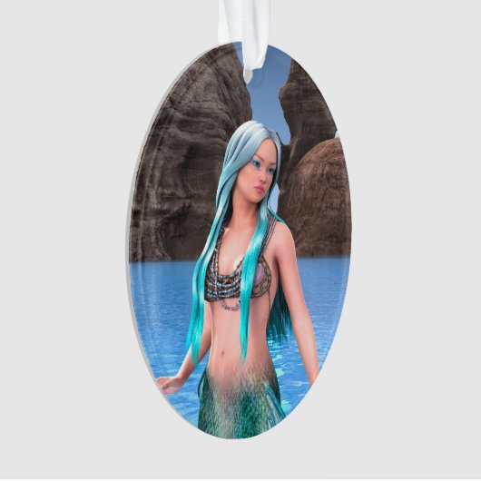 Fantasy Mermaid Ornament (Vorderseite)