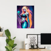 Fantasy Mermaid Poster (Heimbüro)