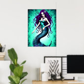 Fantasy Mermaid Poster (Heimbüro)