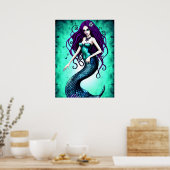 Fantasy Mermaid Poster (Küche)