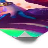 Fantasy Mermaid Poster (Ecke)