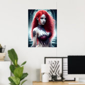 Fantasy Mermaid Poster (Heimbüro)