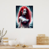 Fantasy Mermaid Poster (Küche)