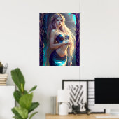 Fantasy Mermaid Poster (Heimbüro)