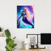 Fantasy Mermaid Poster (Heimbüro)