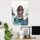 Fantasy Mermaid Poster (Heimbüro)