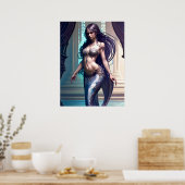 Fantasy Mermaid Poster (Küche)