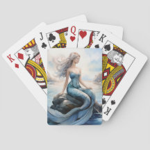 Fantasy Mermaid Spielkarten