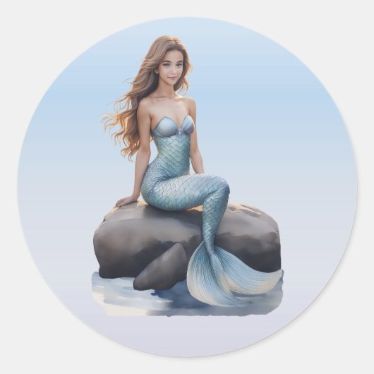 Fantasy Mermaid Stickers (Vorderseite)