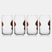 Fantasy mischief double sided smiling magic mushro dosenglas (Links)