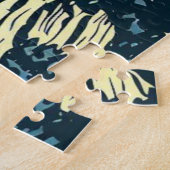 Fantasy Mittelalterliche Burg - Japanischer Holzsc Puzzle (Seite)